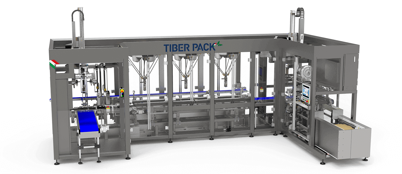 Tiber Pack Multi-Flex Case Packing Line